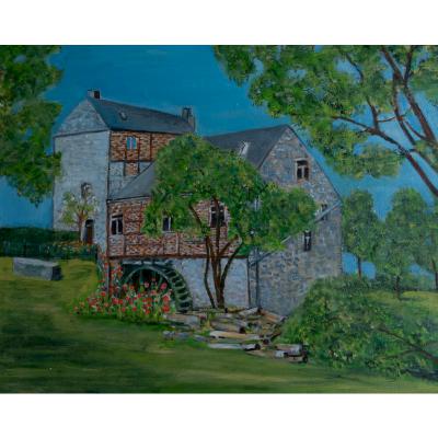 Peinture de Raymonde Monin