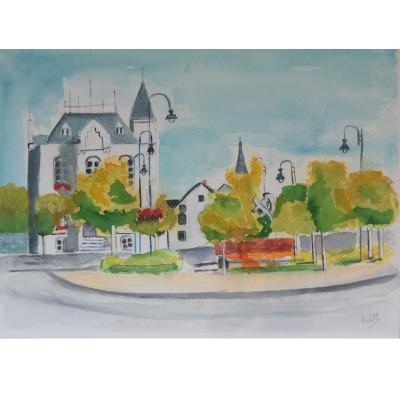 Peinture de Raymonde Monin