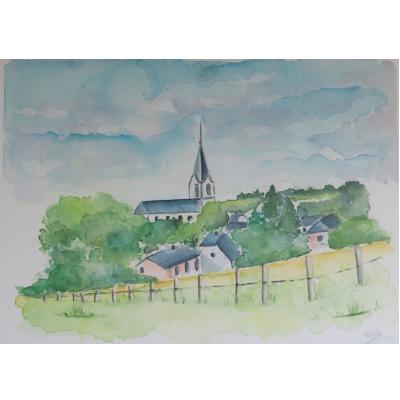 Peinture de Raymonde Monin