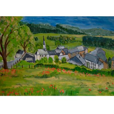 Peinture de Raymonde Monin
