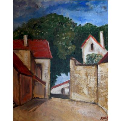 Peinture de Raymonde Monin