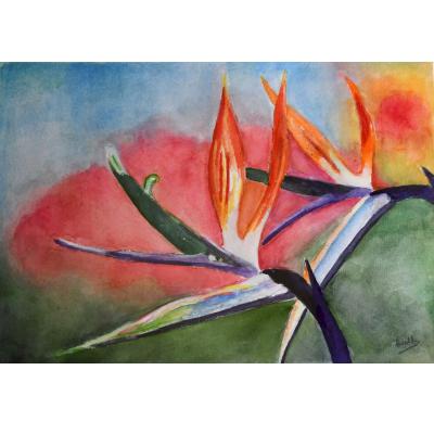 Peinture de Raymonde Monin