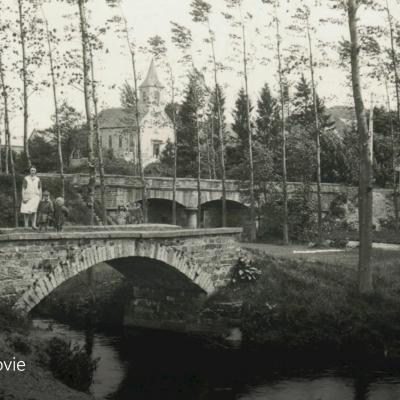 Paysage de Chanly au début du XXème siècle