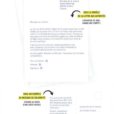Marcelle Köchli, Babou - Amnesty International - Lettre de soutien