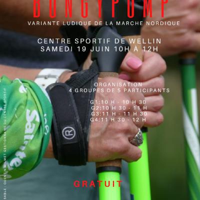 Kylian Fery - Bungypump, variante ludique de la marche nordique