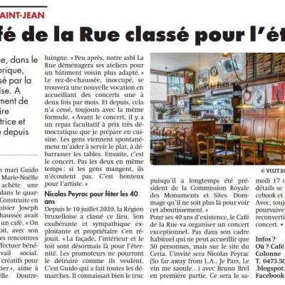 Marie-Noëlle Doutreluingne - Vlan - Le Café De La Rue classé pour l'éternité